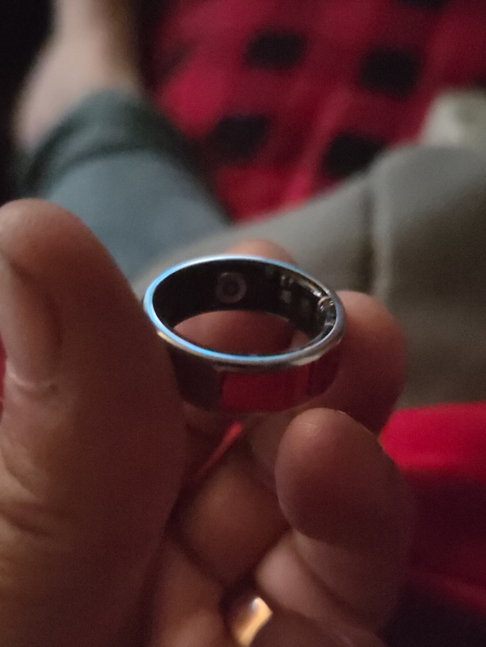 Womens Health Ring - Classic Stainless Look Size 6.5 - 7